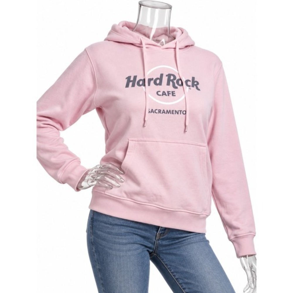 Hard Rockโ Cafe Sacramento pink sweatshirt SKUCH008